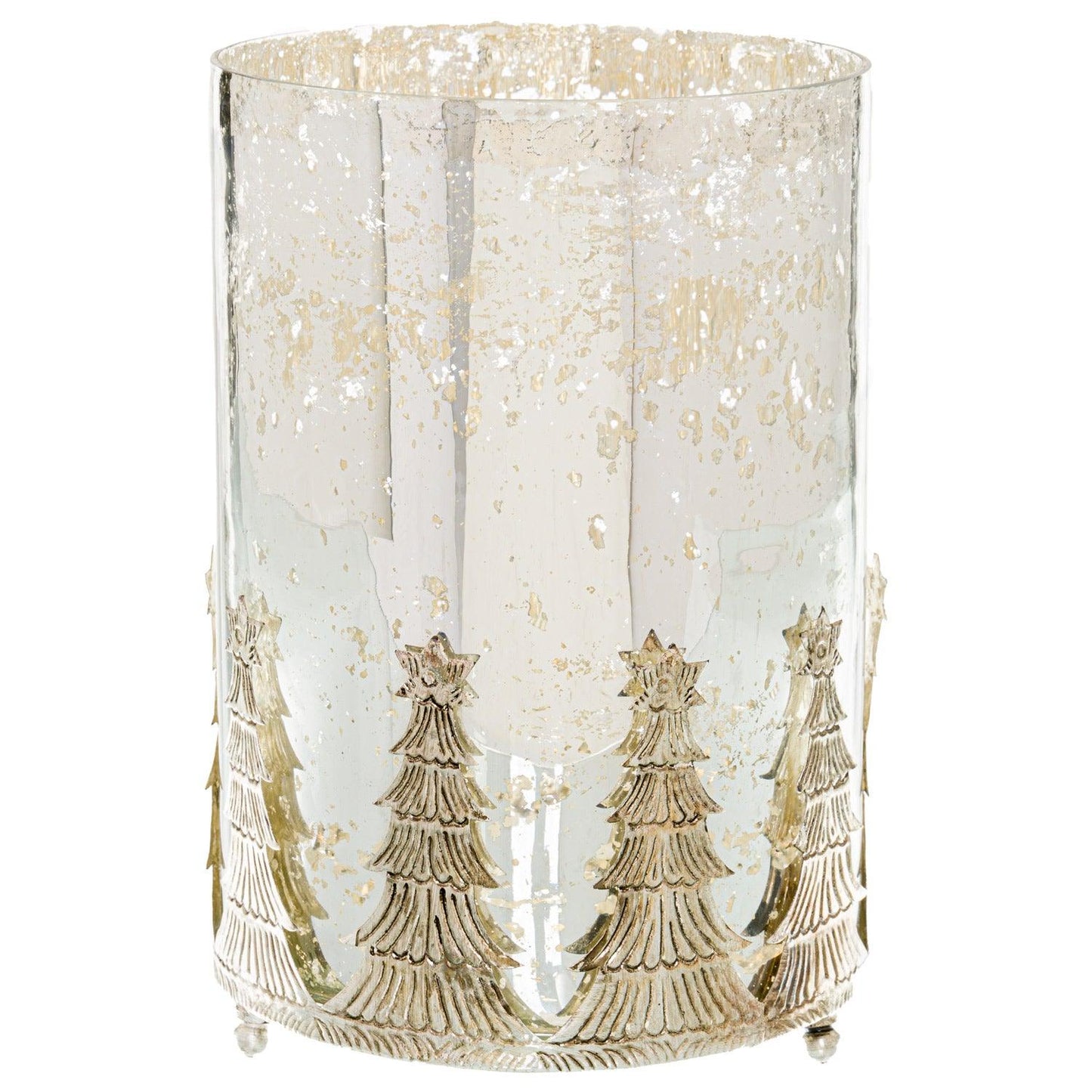 The Noel Collection Large Christmas Tree Candle Holder - Eudemonia Home Goods