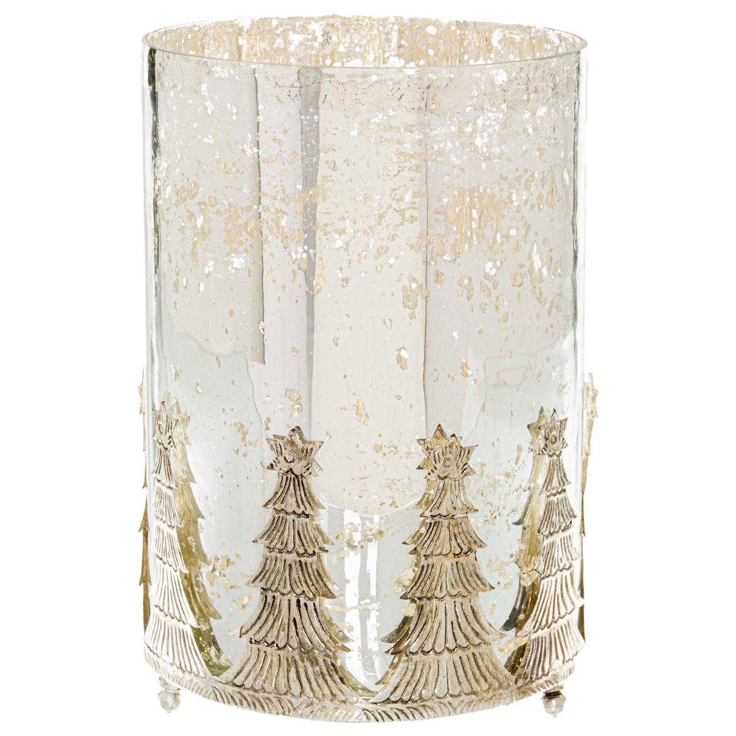 The Noel Collection Large Christmas Tree Candle Holder - Eudemonia Home Goods