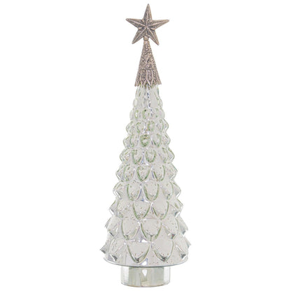 Noel Collection Textured Star Topped Decorative Tree - Eudemonia Home Goods