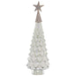 Noel Collection Textured Star Topped Decorative Tree - Eudemonia Home Goods