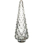 Noel Collection Large Smoked Midnight Glass Decorative Tree - Eudemonia Home Goods