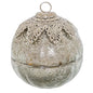 The Noel Collection Mercury Leaf Crested Trinket Bauble - Eudemonia Home Goods