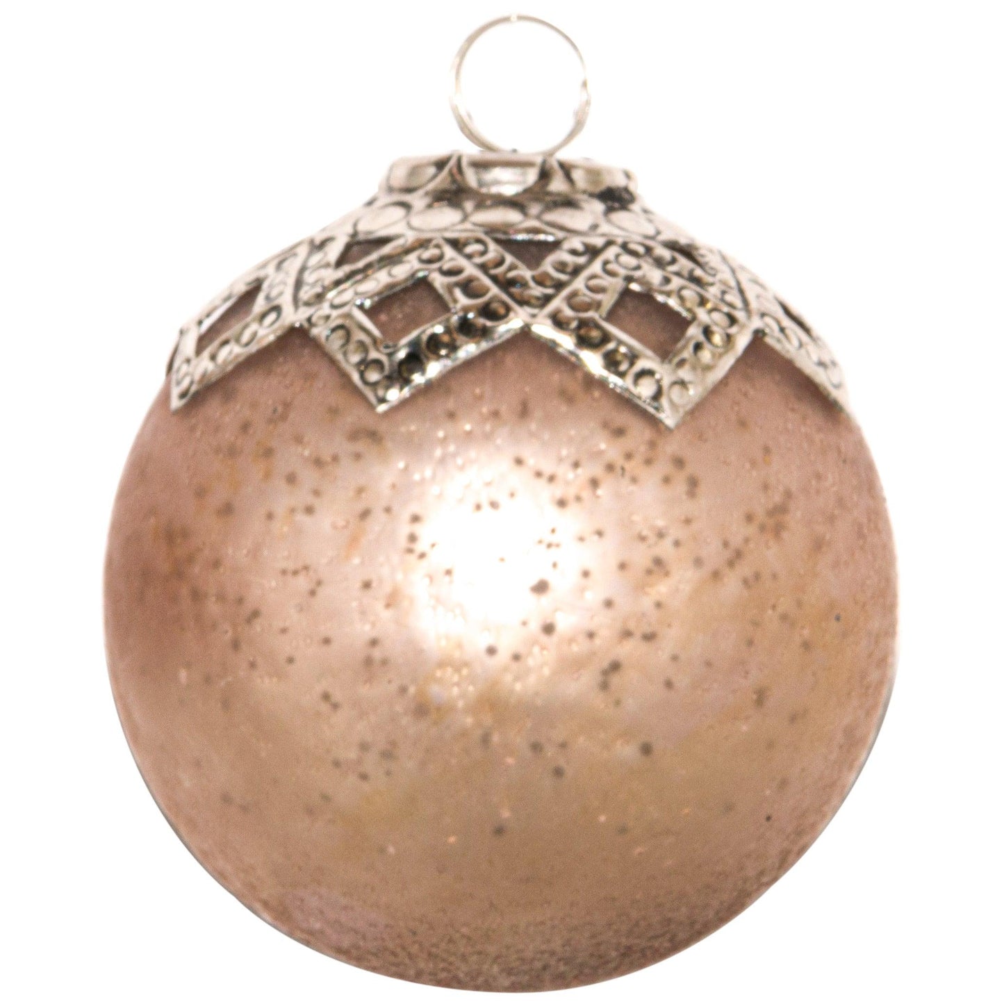 The Noel Collection Venus Diamond Crested Medium Bauble - Eudemonia Home Goods