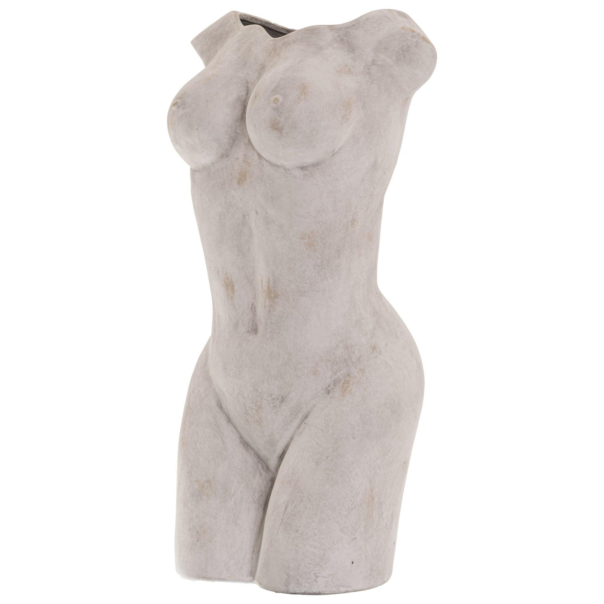 Large Female Figure Vase - Eudemonia Home Goods