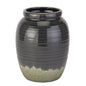 Seville Collection Navy Bulbous Vase - Eudemonia Home Goods