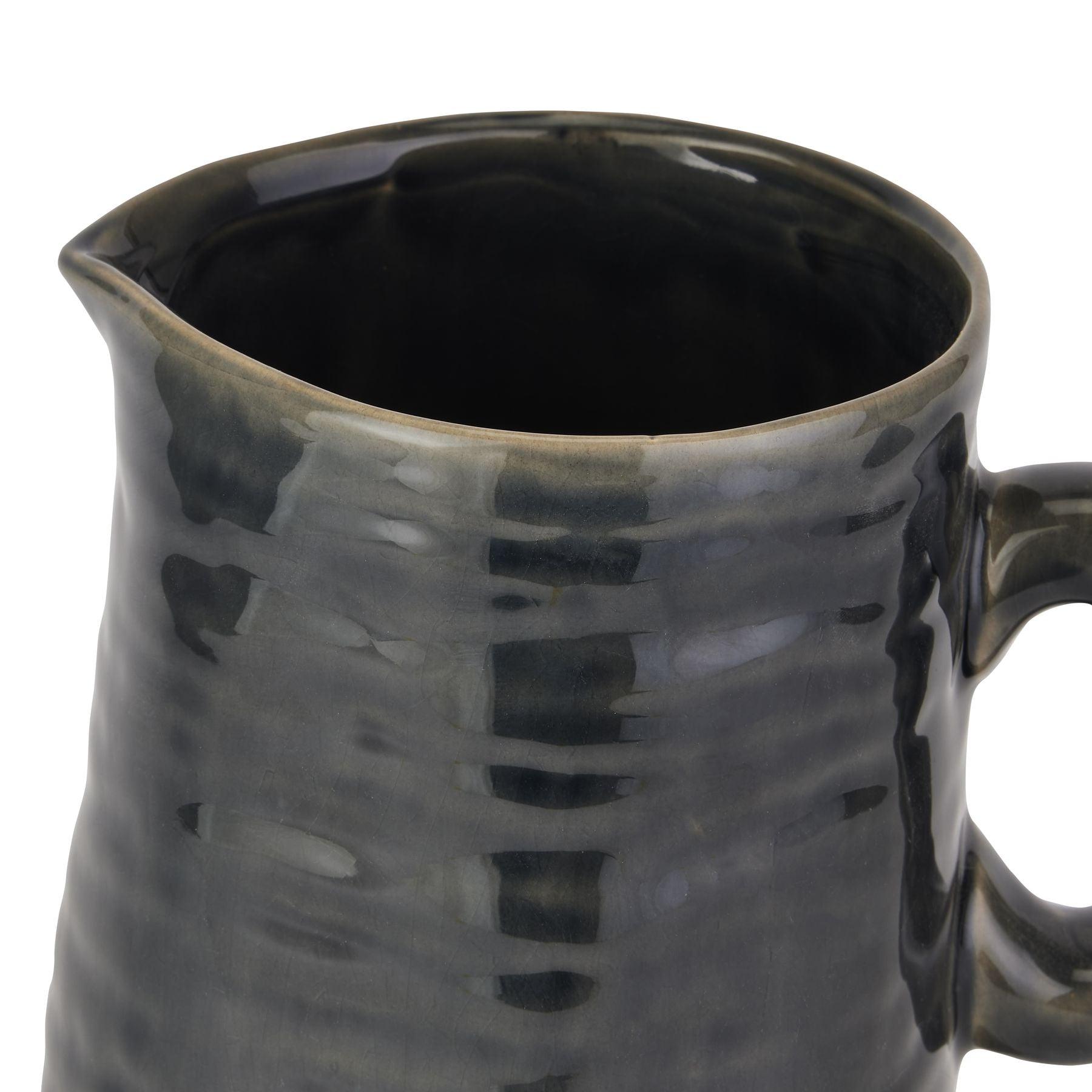 Seville Collection Navy Jug - Eudemonia Home Goods