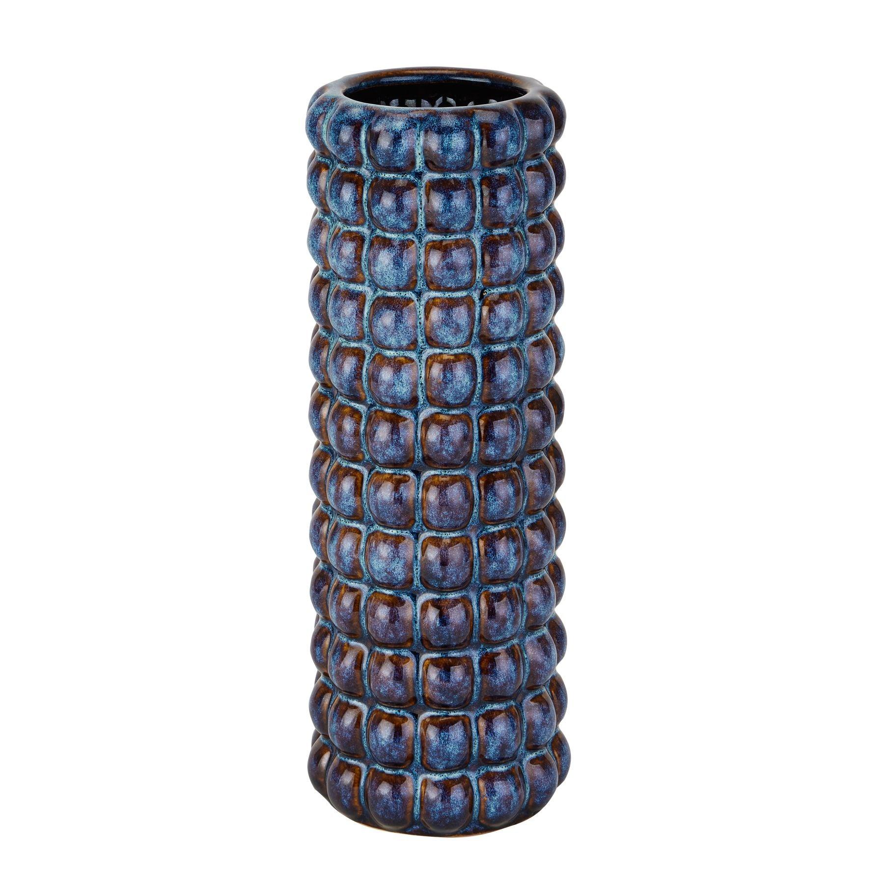 Seville Collection Indigo Bubble Vase - Eudemonia Home Goods