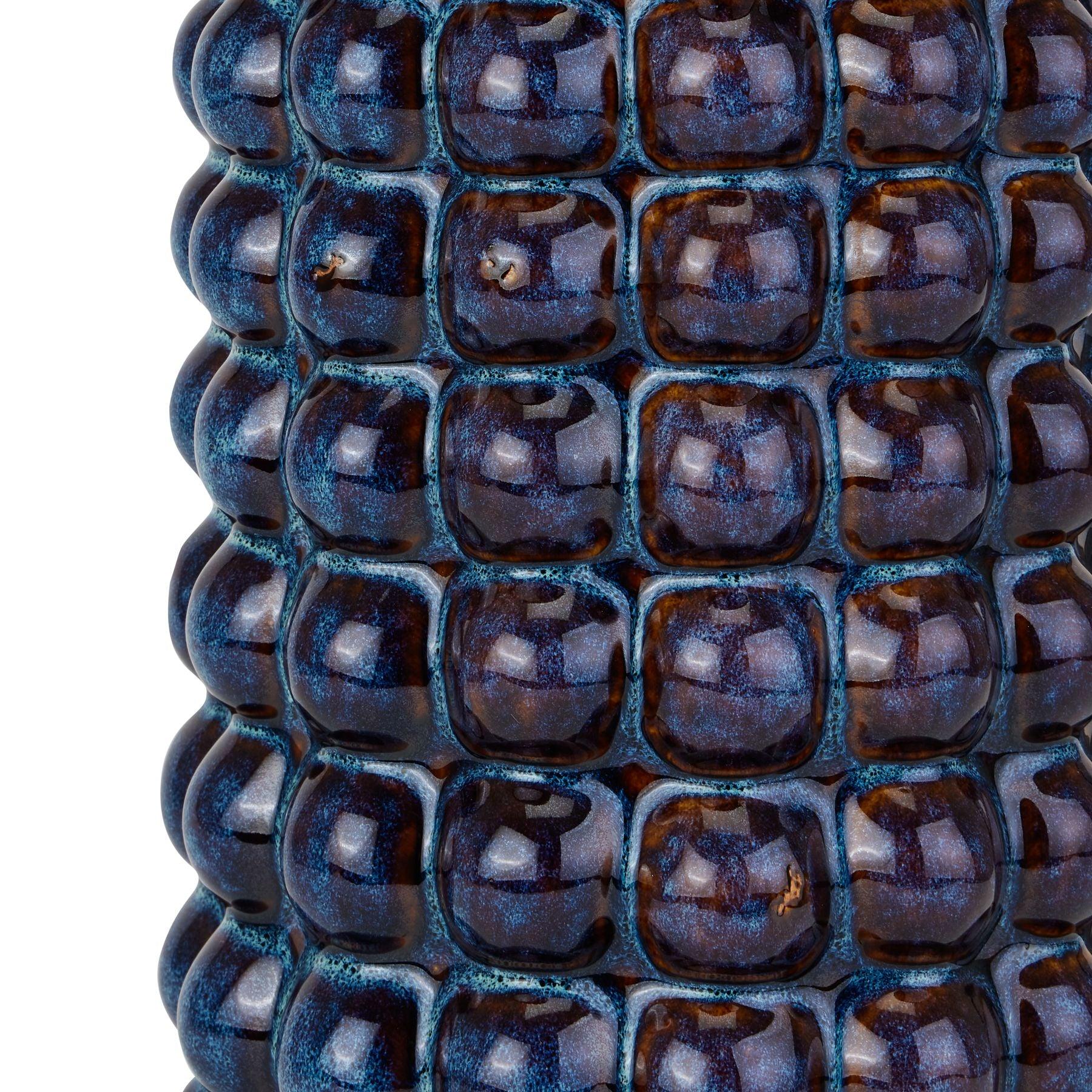 Seville Collection Indigo Bubble Umbrella Stand - Eudemonia Home Goods