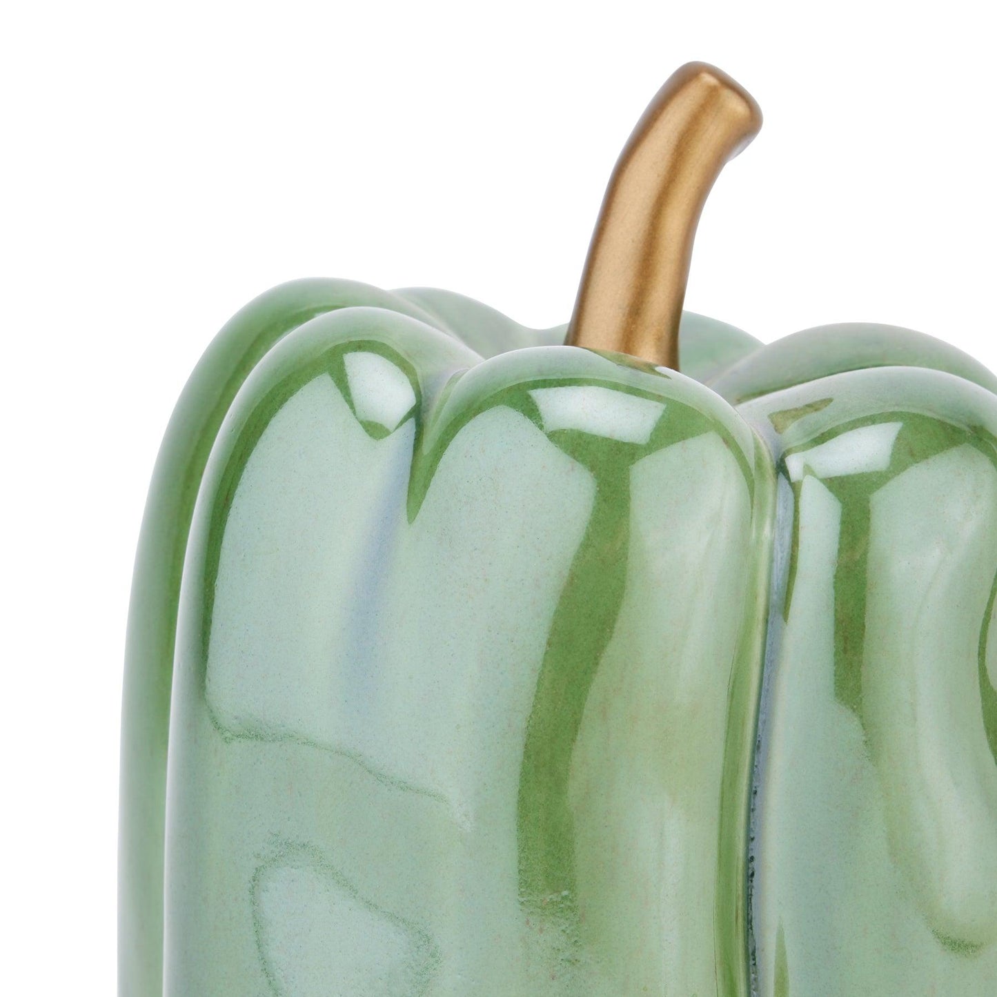 Ceramic Green Pepper - Eudemonia Home Goods