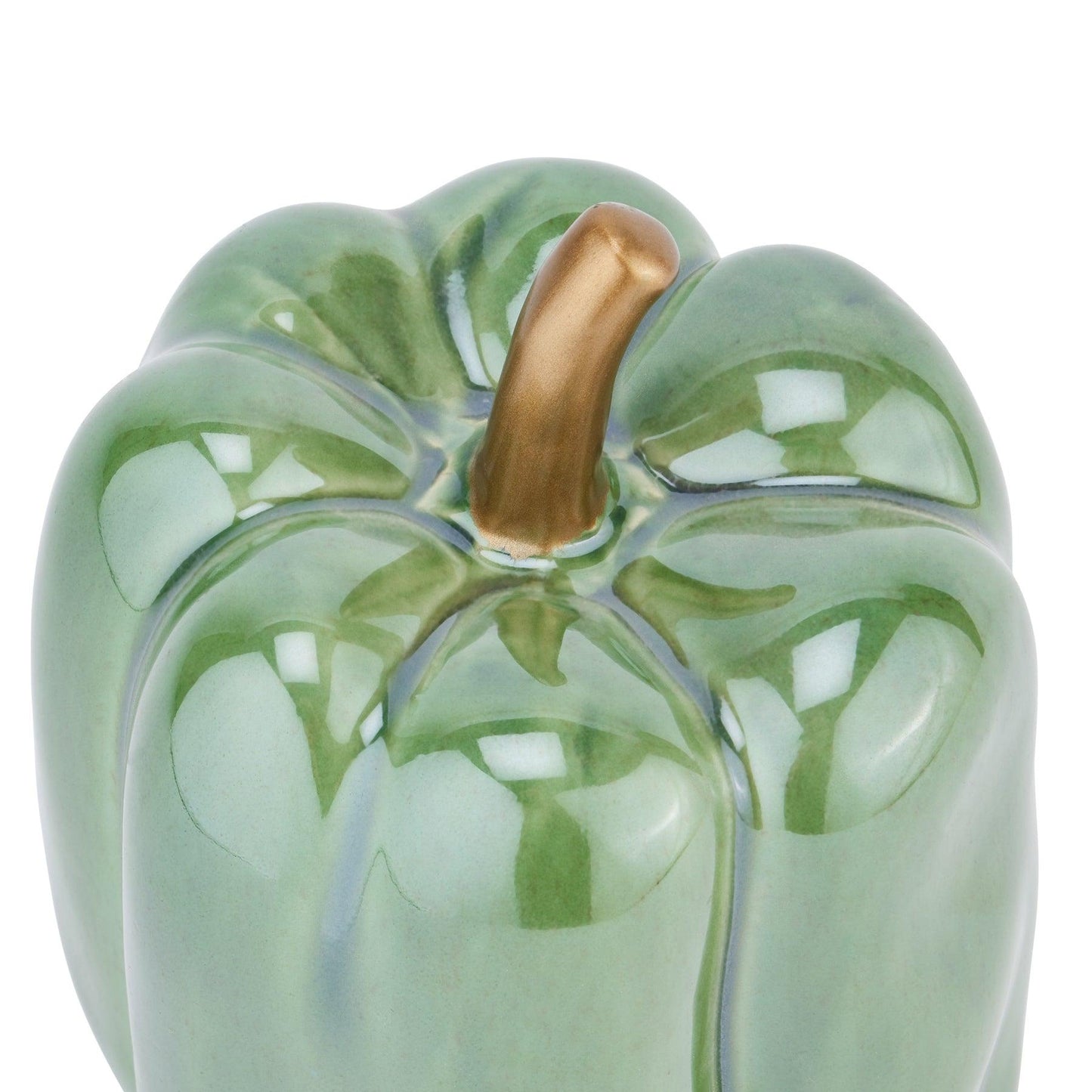 Ceramic Green Pepper - Eudemonia Home Goods