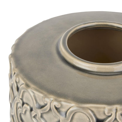 Seville Collection Grey Marrakesh Urn - Eudemonia Home Goods