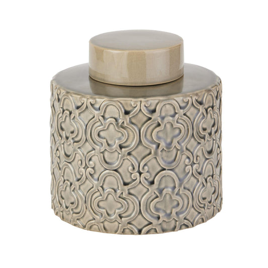 Seville Collection Grey Marrakesh Urn - Eudemonia Home Goods