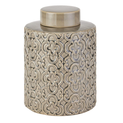 Seville Collection Large Grey Marrakesh Urn - Eudemonia Home Goods