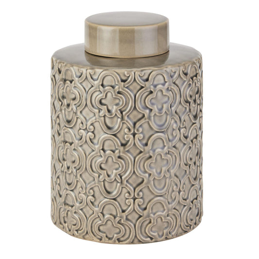 Seville Collection Large Grey Marrakesh Urn - Eudemonia Home Goods