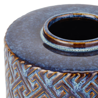 Seville Collection Indigo Azero Urn - Eudemonia Home Goods