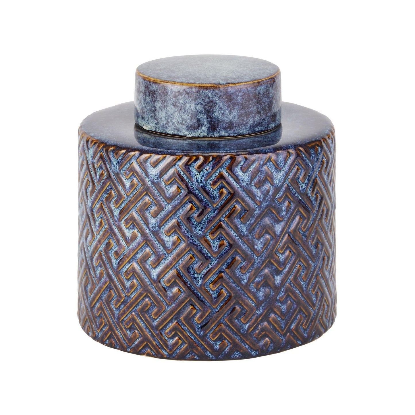 Seville Collection Indigo Azero Urn - Eudemonia Home Goods