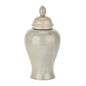 Seville Collection Grey Ginger Jar - Eudemonia Home Goods