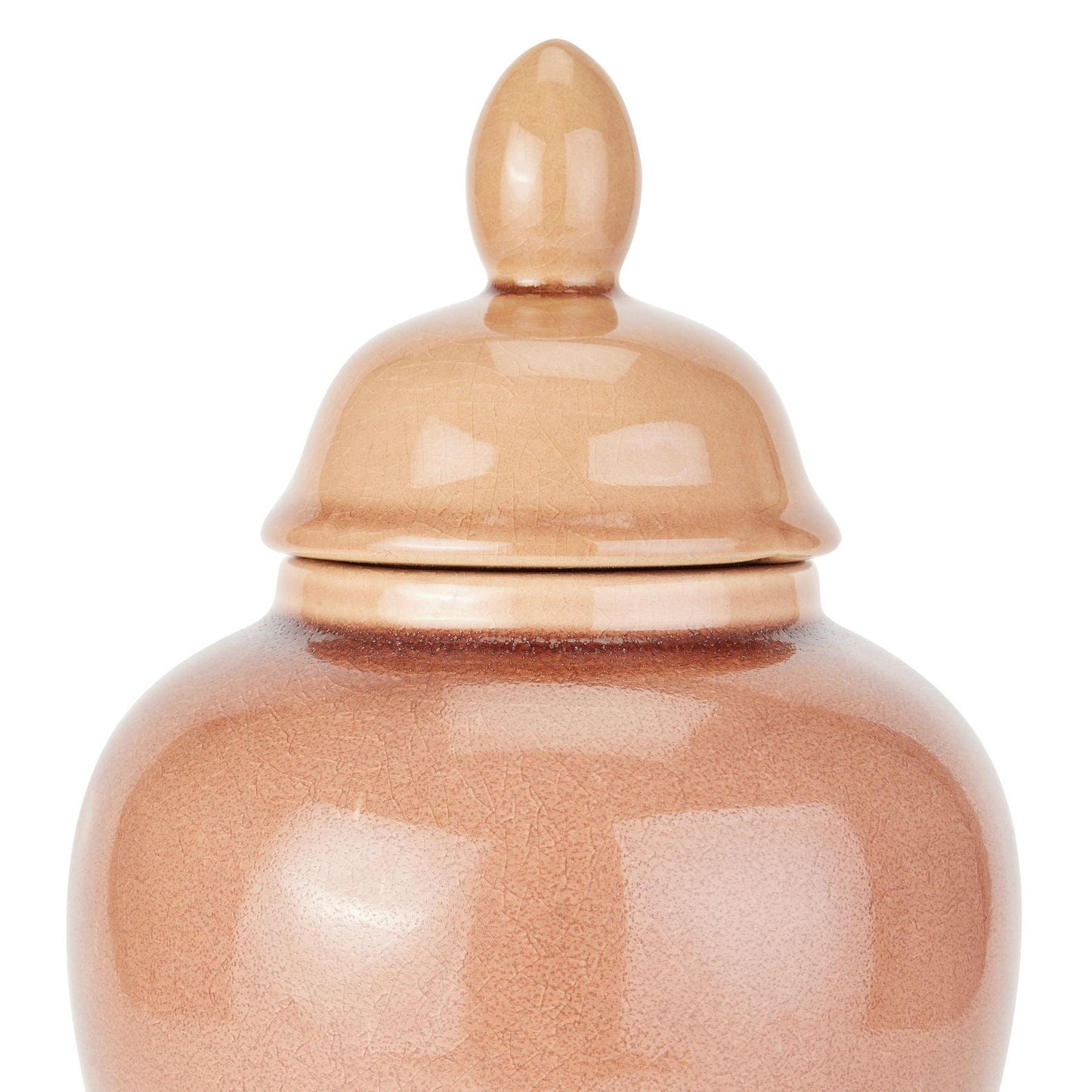 Seville Collection Blush Ginger Jar - Eudemonia Home Goods