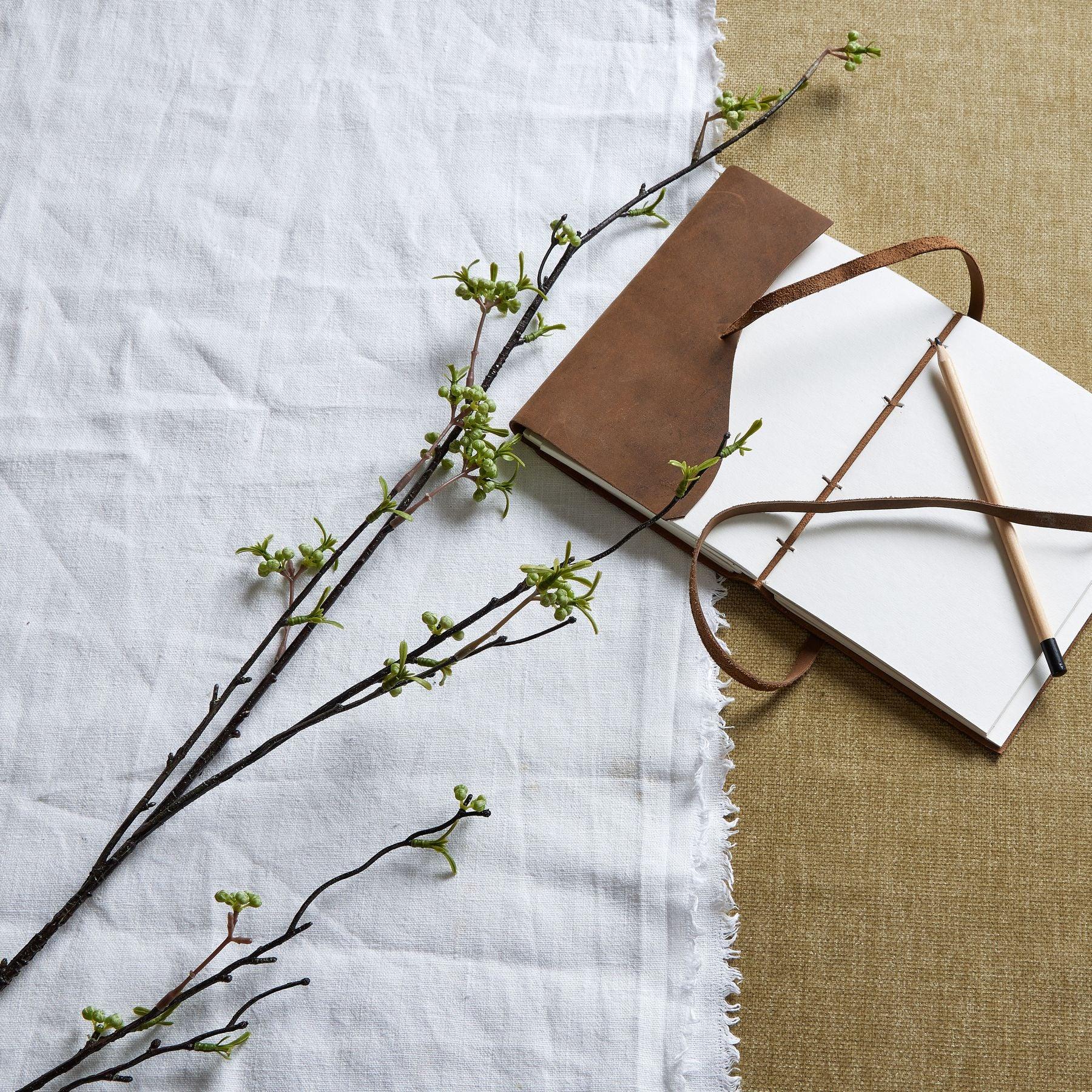 Green Berry Willow Stem - Eudemonia Home Goods