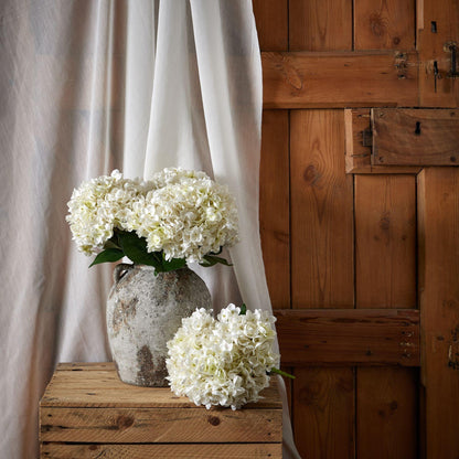 White Hydrangea Bunch - Eudemonia Home Goods