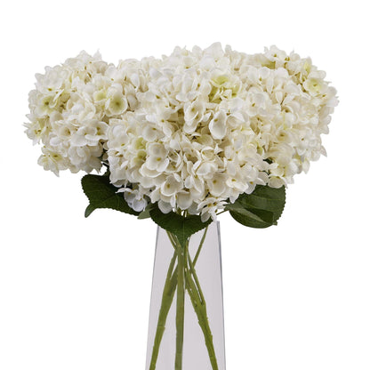 White Hydrangea Bunch - Eudemonia Home Goods