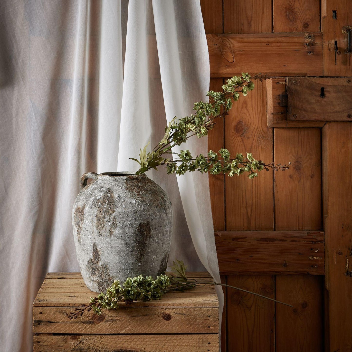 Tall Green Hops Stem - Eudemonia Home Goods