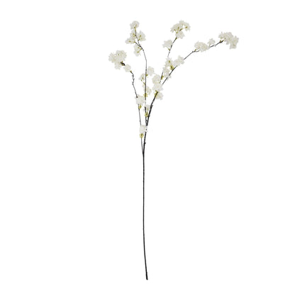Large White Cherry Blossom Stem - Eudemonia Home Goods