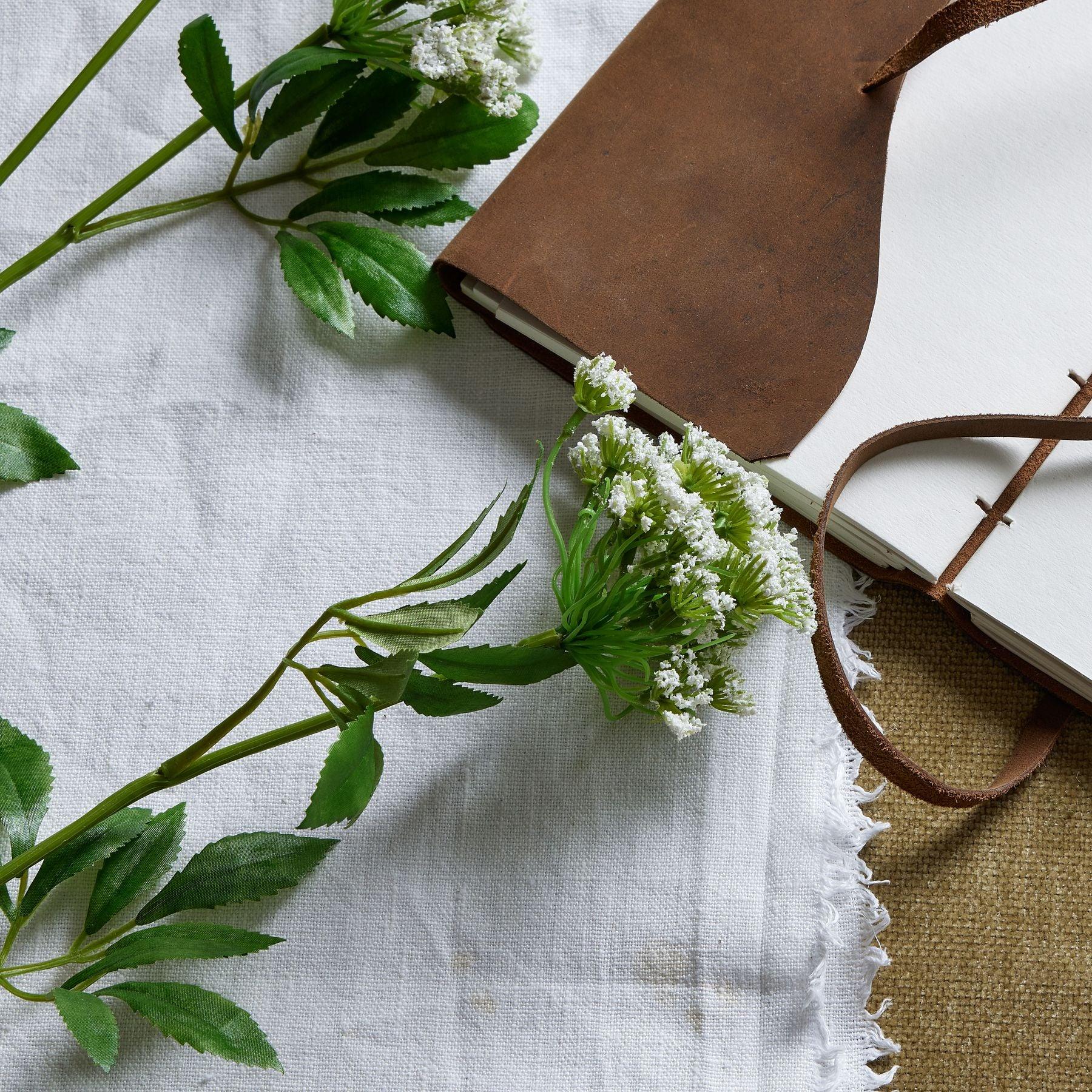 Faux White Cow Parsley Ammi - Eudemonia Home Goods
