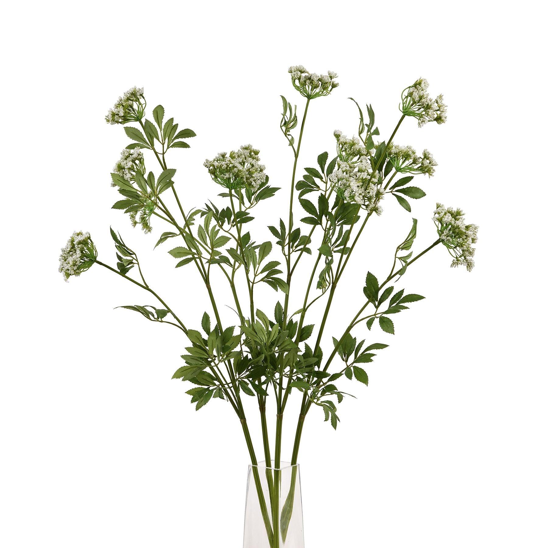 Faux White Cow Parsley Ammi - Eudemonia Home Goods