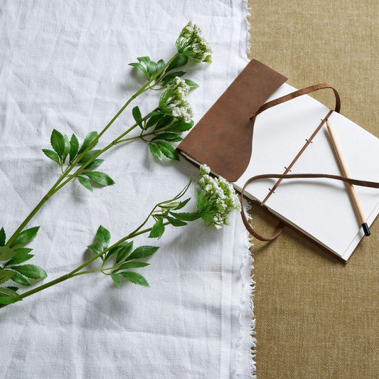 Faux White Cow Parsley Ammi - Eudemonia Home Goods