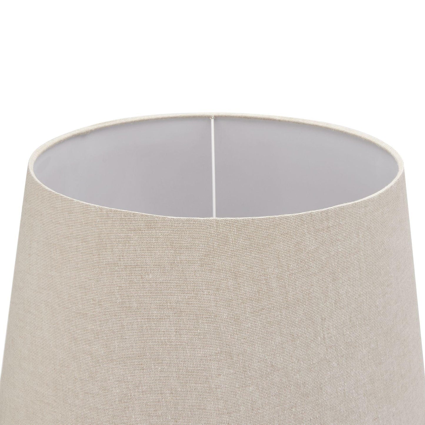 Delaney Grey Pineapple Lamp With Linen Shade - Eudemonia Home Goods