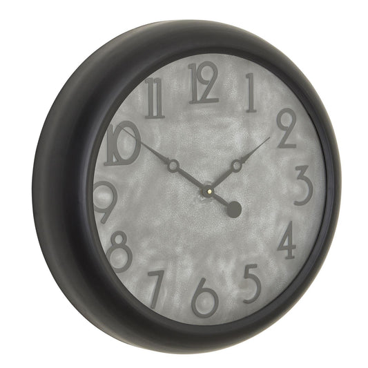 Soho Concrete Effect Clock - Eudemonia Home Goods