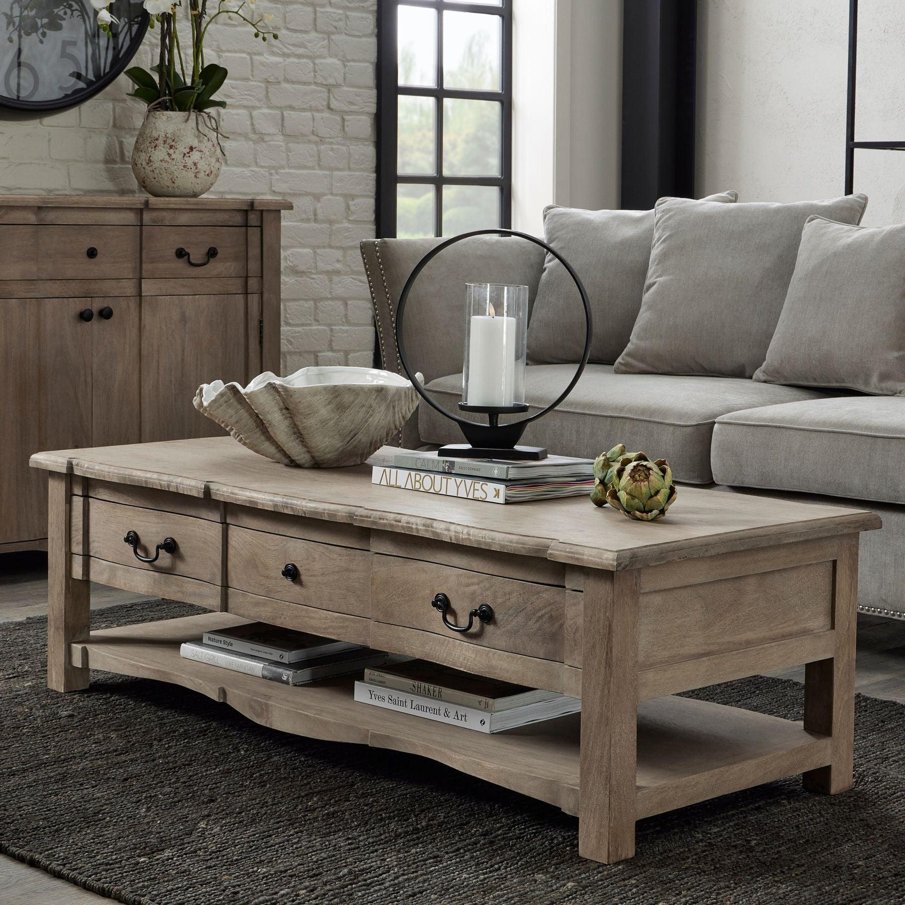 Copgrove Collection 2 Drawer Coffee Table - Eudemonia Home Goods