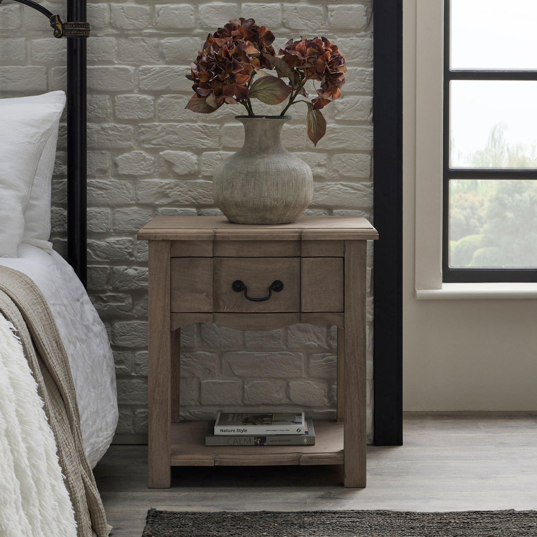 Copgrove Collection 1 Drawer Side Table - Eudemonia Home Goods