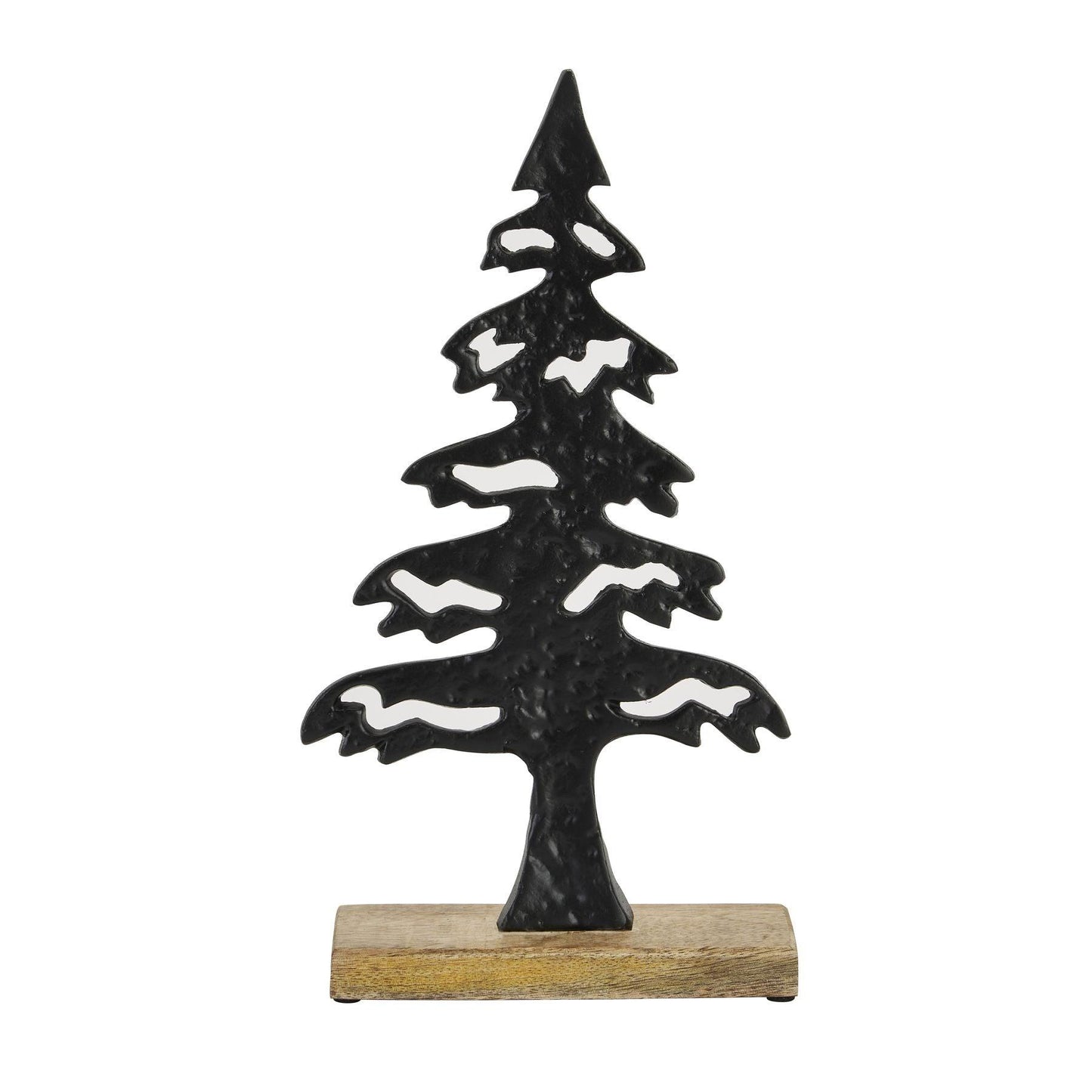 The Noel Collection Cast Tree Black Ornament - Eudemonia Home Goods