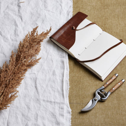 Taupe Faux Dried Pampas Grass Stem - Eudemonia Home Goods