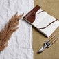 Taupe Faux Dried Pampas Grass Stem - Eudemonia Home Goods