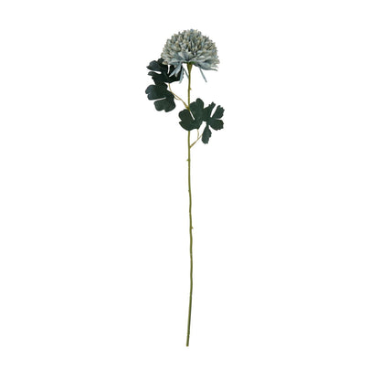 Pale Green Blue Chrysanthemum - Eudemonia Home Goods