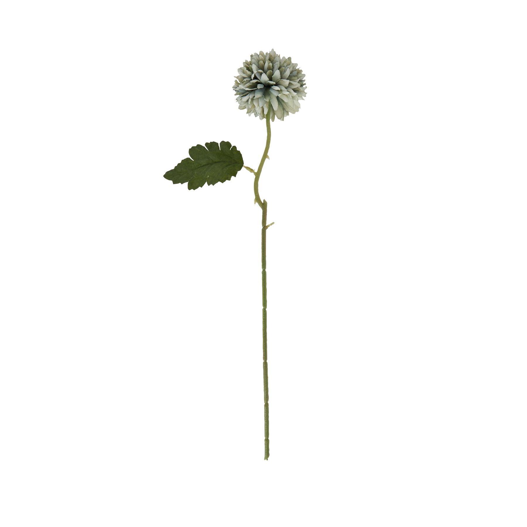 Pale Green Blue Short Chrysanthemum - Eudemonia Home Goods