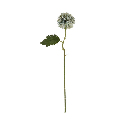 Pale Green Blue Short Chrysanthemum - Eudemonia Home Goods