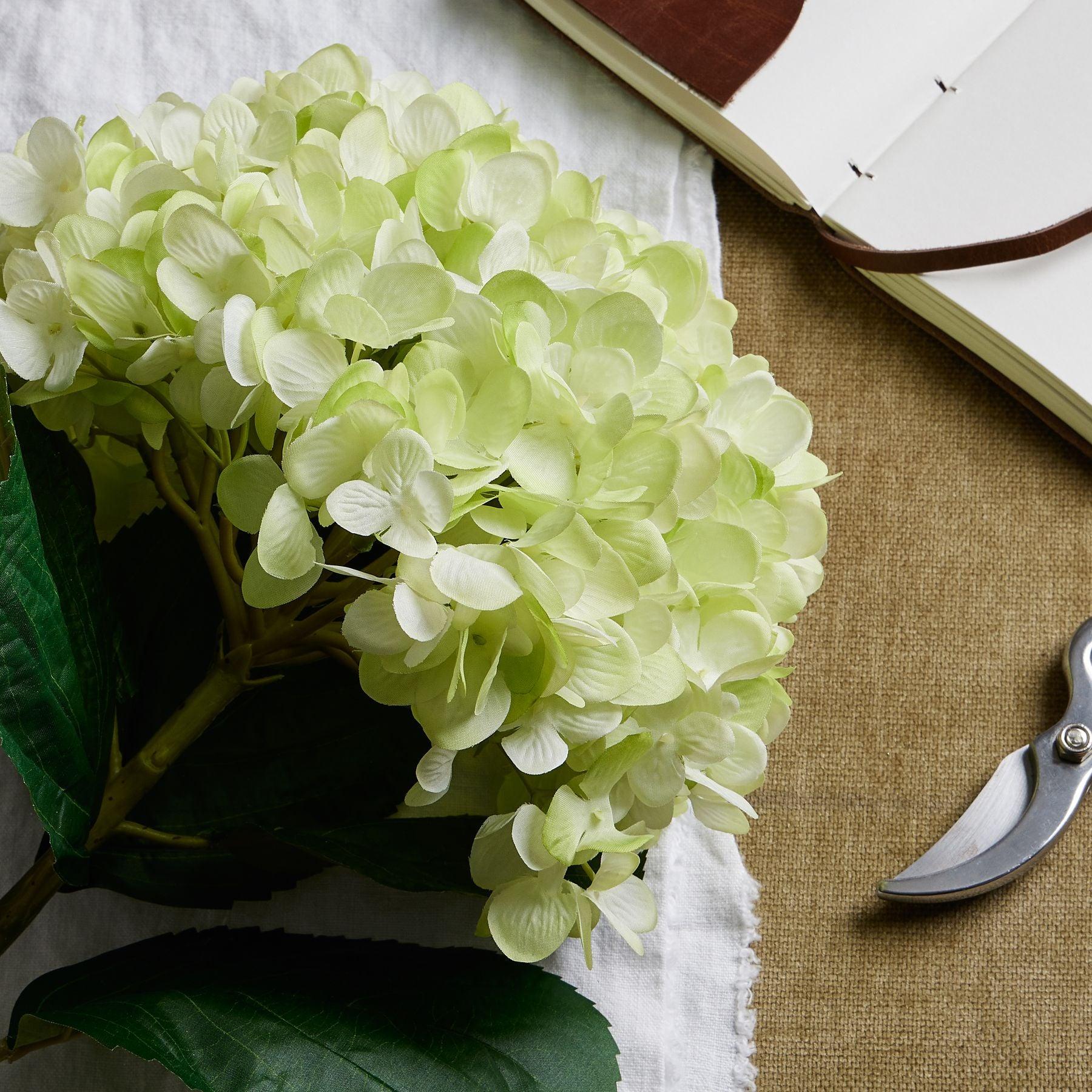 Oversized Green Hydrangea - Eudemonia Home Goods