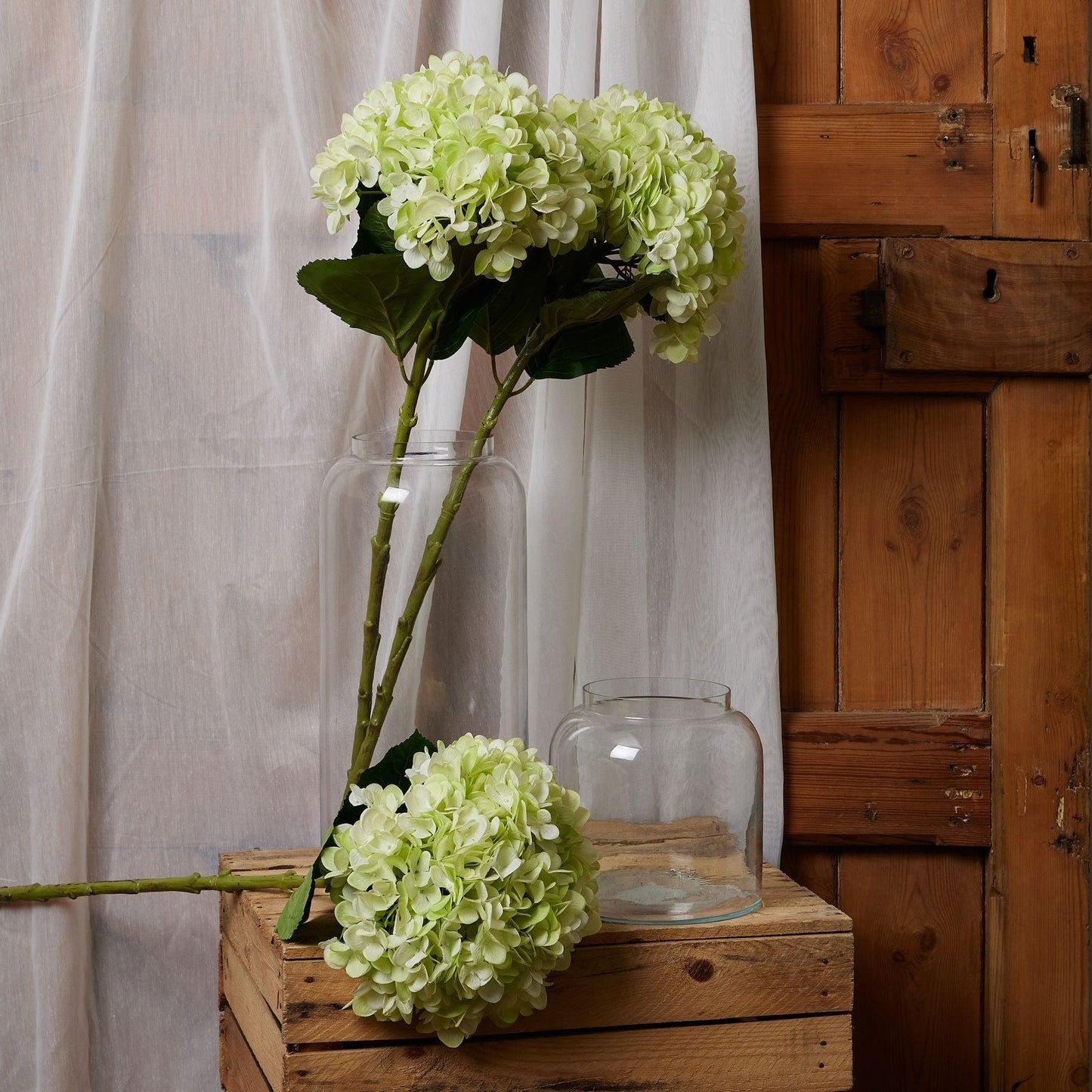 Oversized Green Hydrangea - Eudemonia Home Goods
