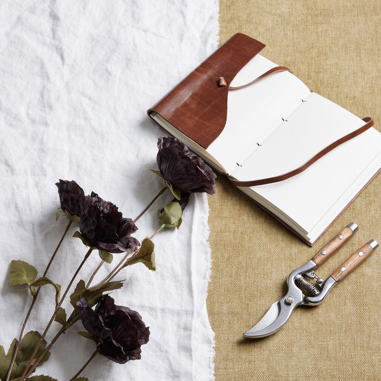 Tall Black Poppy Stem - Eudemonia Home Goods