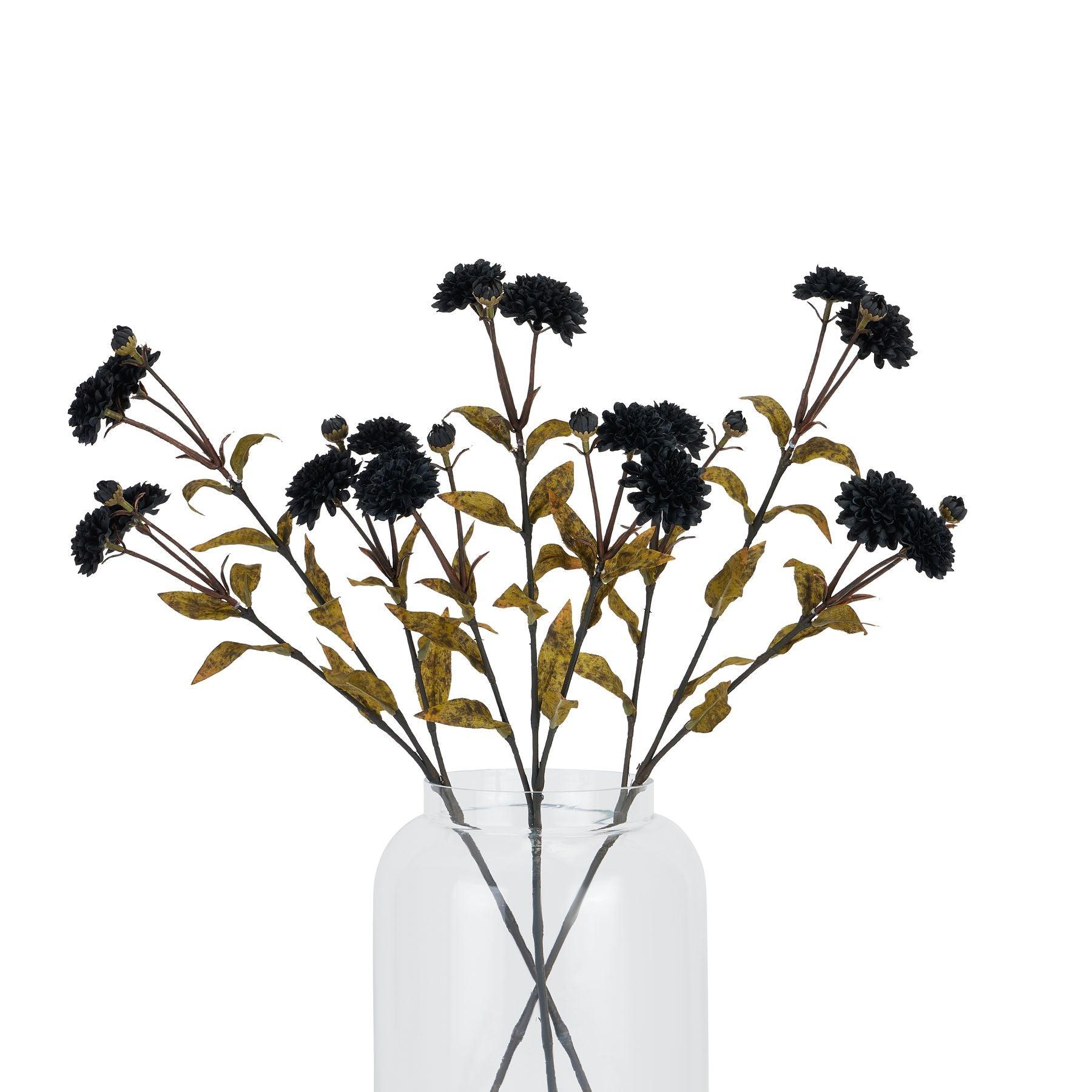 Black Chrysanthemum Stem - Eudemonia Home Goods