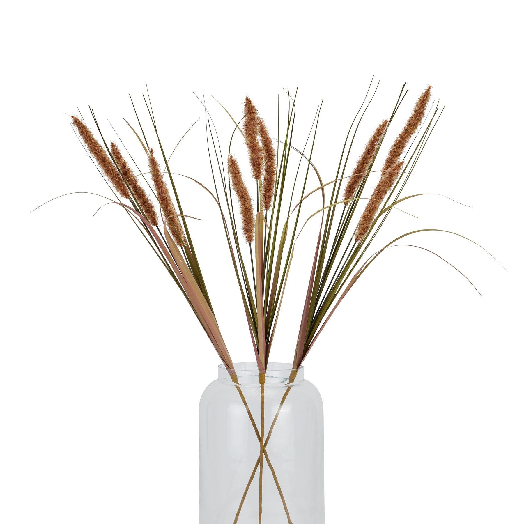 Terracotta Triple Grass Stem - Eudemonia Home Goods