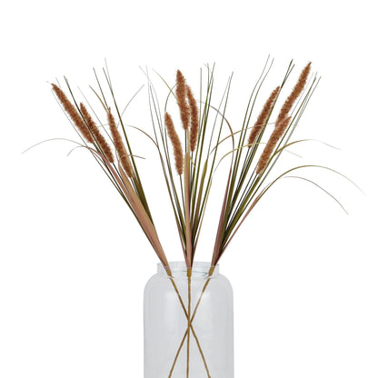 Terracotta Triple Grass Stem - Eudemonia Home Goods