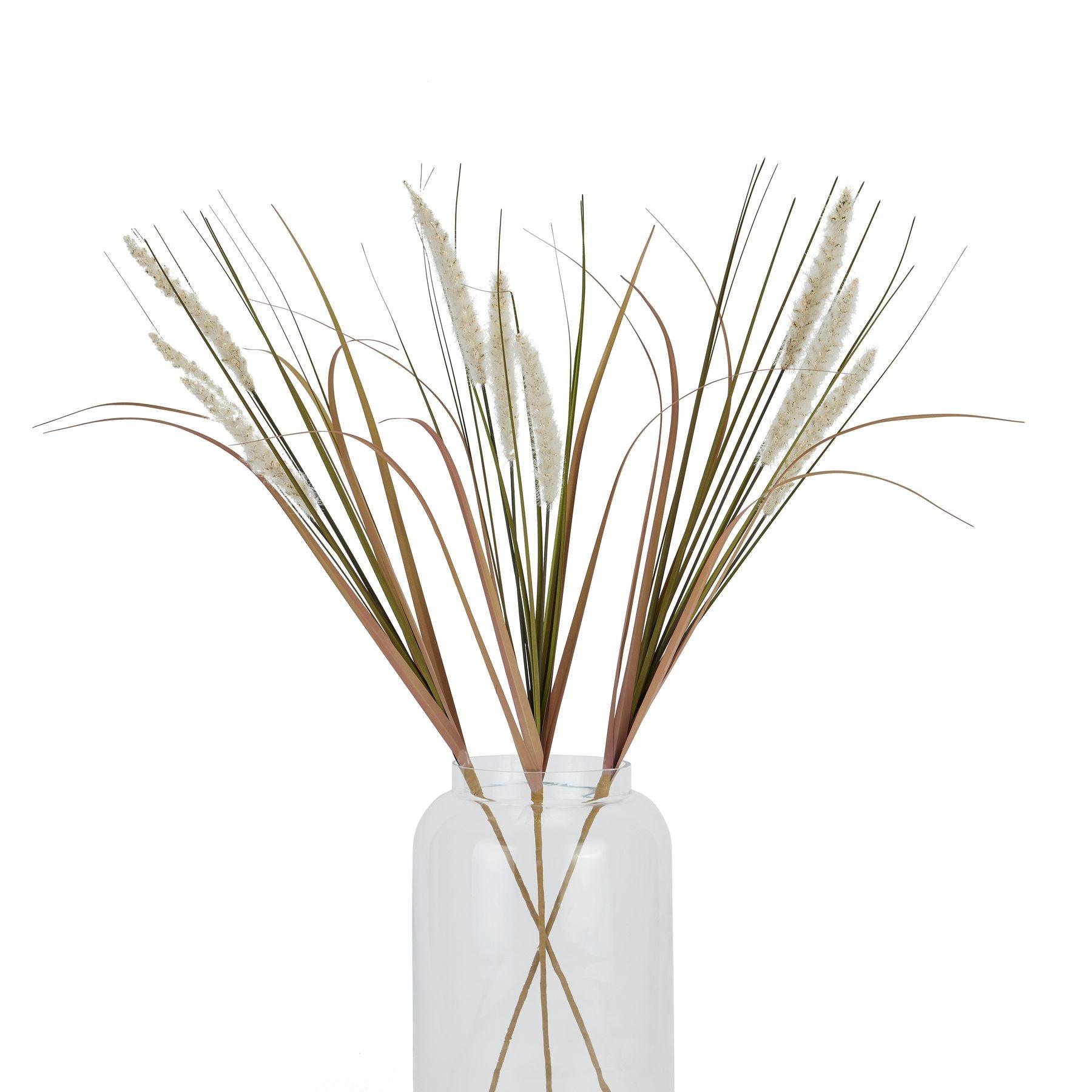 Cream Triple Grass Stem - Eudemonia Home Goods