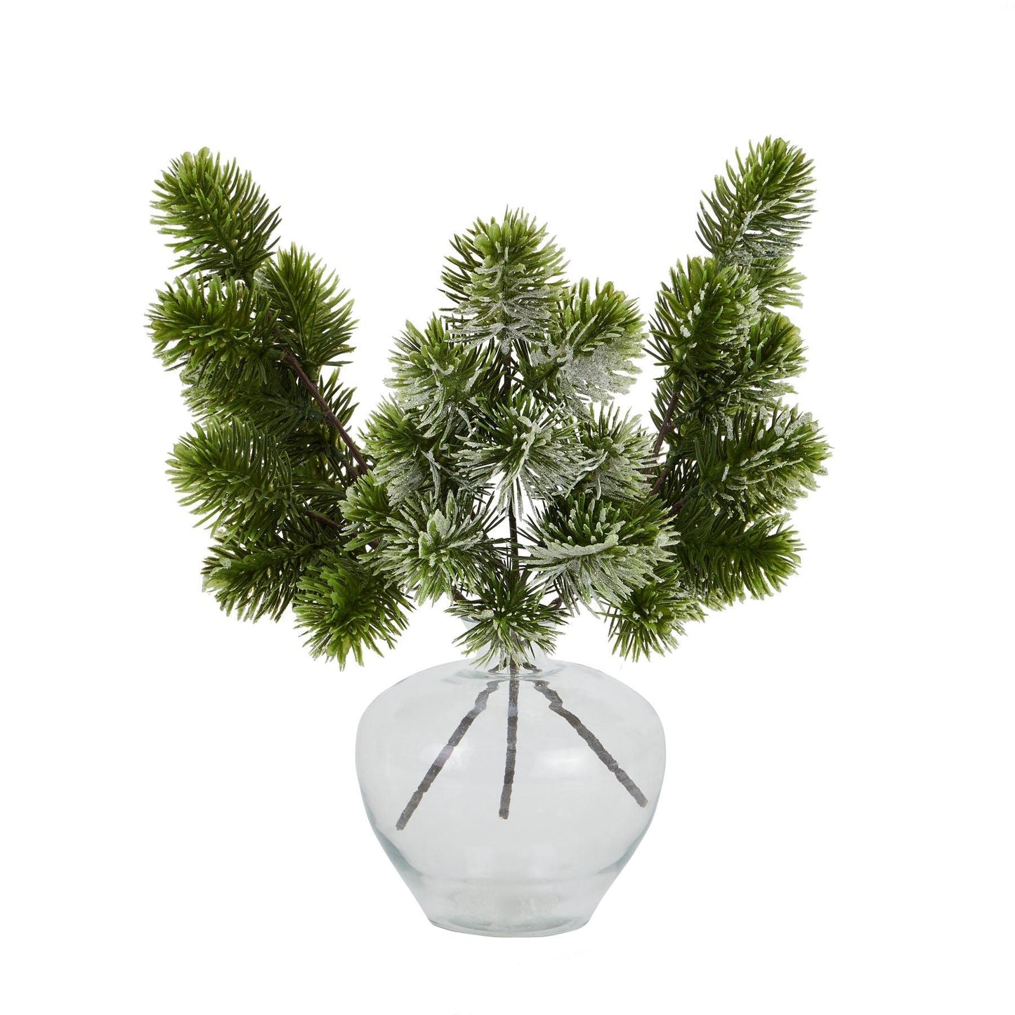 Frosted Pine Single Stem - Eudemonia Home Goods