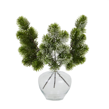 Frosted Pine Single Stem - Eudemonia Home Goods