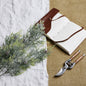 Frosted Pine Tall Stem With Pinecones - Eudemonia Home Goods
